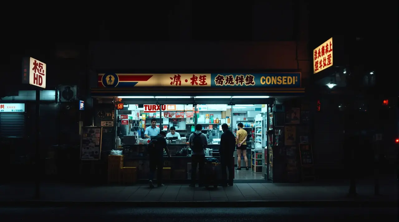 深夜便利店 - 天启影视午夜短剧影视封面